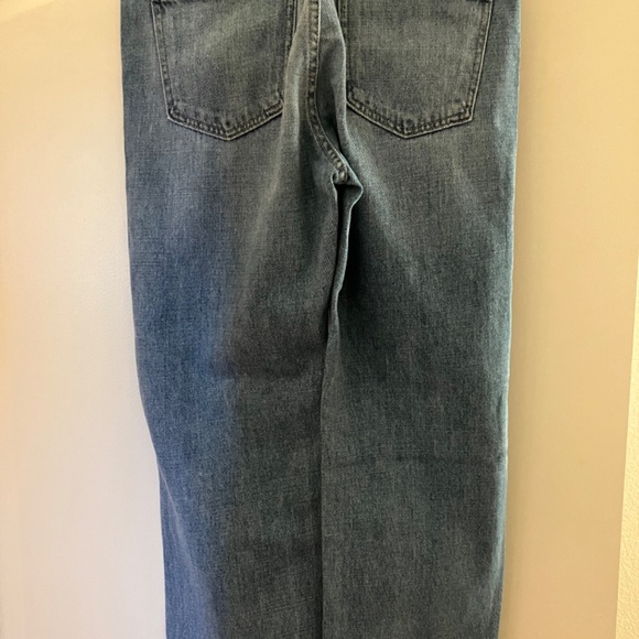 Just Black Denim Light Wash Denim High Rise Distressed Straight Jeans - Picture 2 of 6